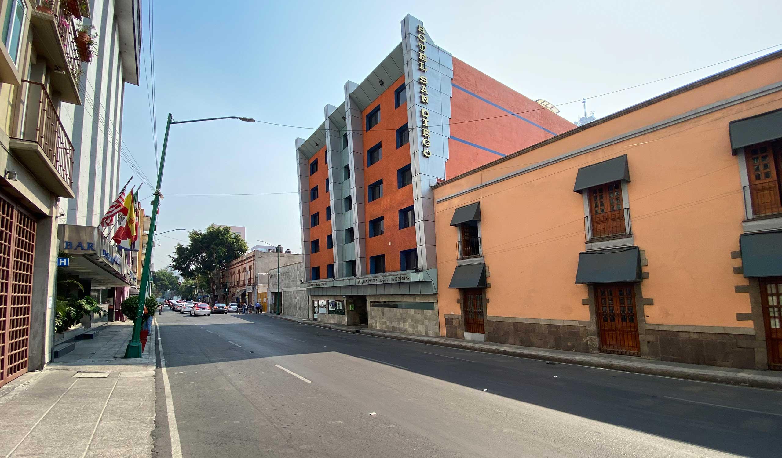 Hotel San Diego Mexico City Exterior photo